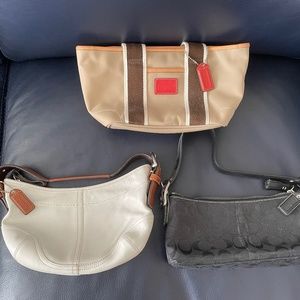 Coach purses - $30 each or all 3 for $80